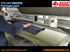 취재기자 수직 완전 자동 직물 바지 프레스기 80W