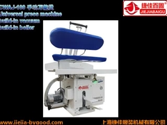 세탁기 수동 건조 증기 프레스 프레스 천 기계 큰 버크 내장 증기 보일러 & 진공 장치