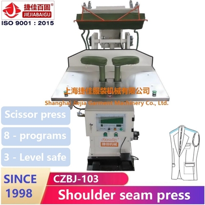 0.75KW 자동 천 프레스 기계 220V 더블 숄더 솔기
