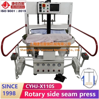 칼라 및 커프 셔츠 프레스 기계 220V 1.5KW
